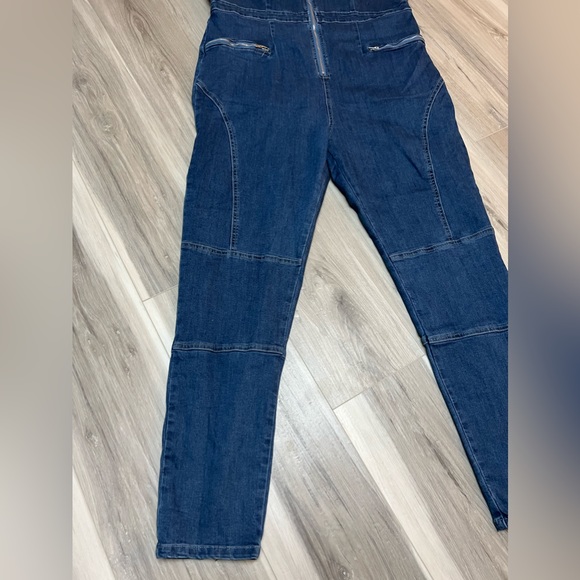 Denim zip up jumper - Picture 5 of 7